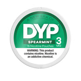 Spearmint DYP bolsas de nicotina 3mg